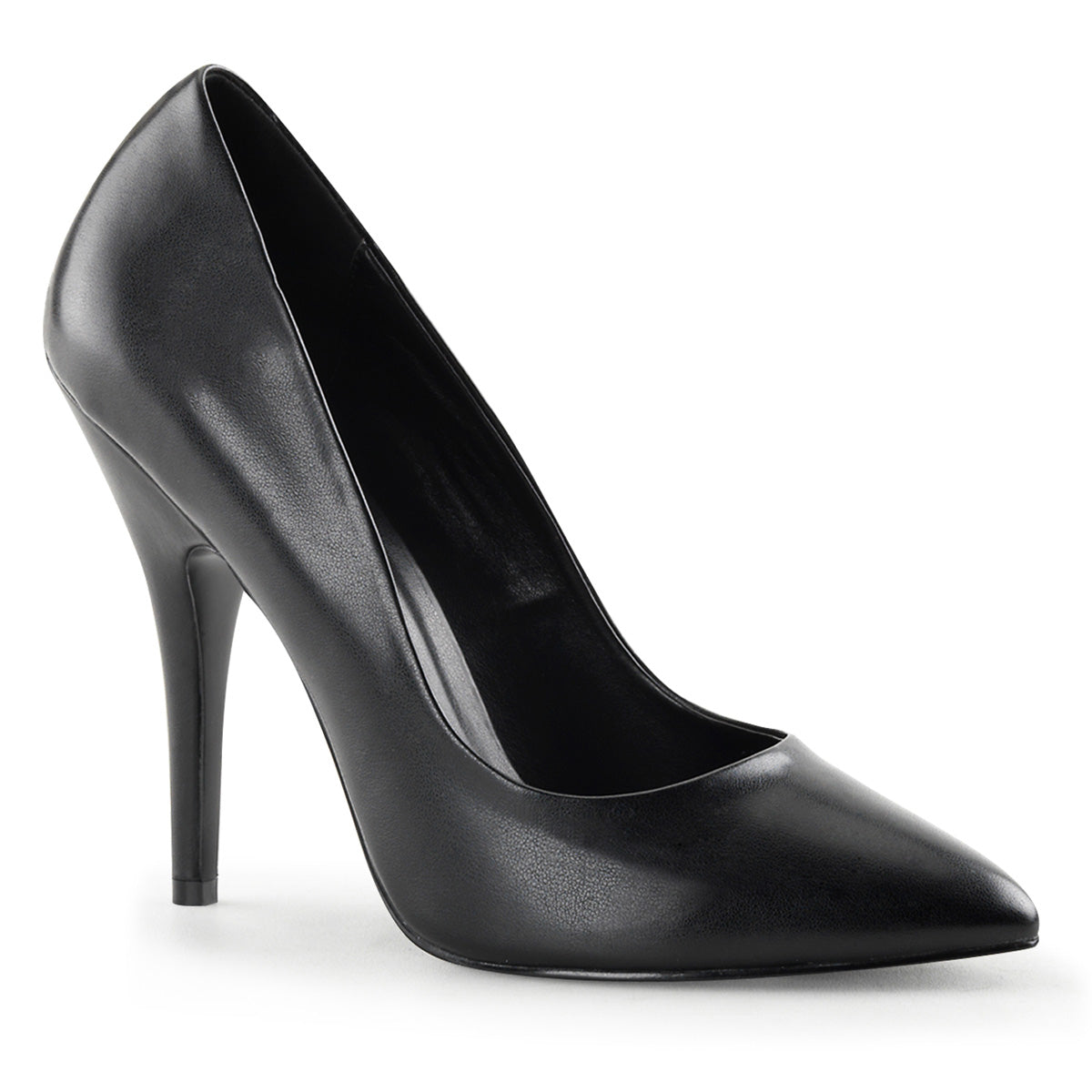 Pleaser Pompe da donna SEDUCE-420 Blk in ecopelle