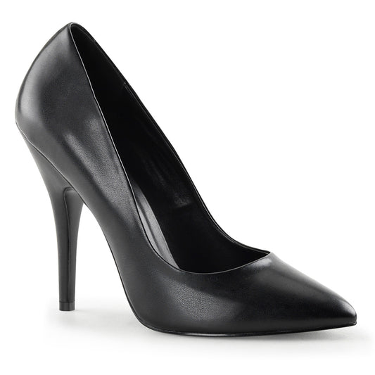 Pleaser Pompe da donna SEDUCE-420 Blk in ecopelle
