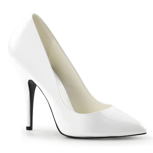 Pleaser Pompe da donna SEDUCE-420 Wht Pat.