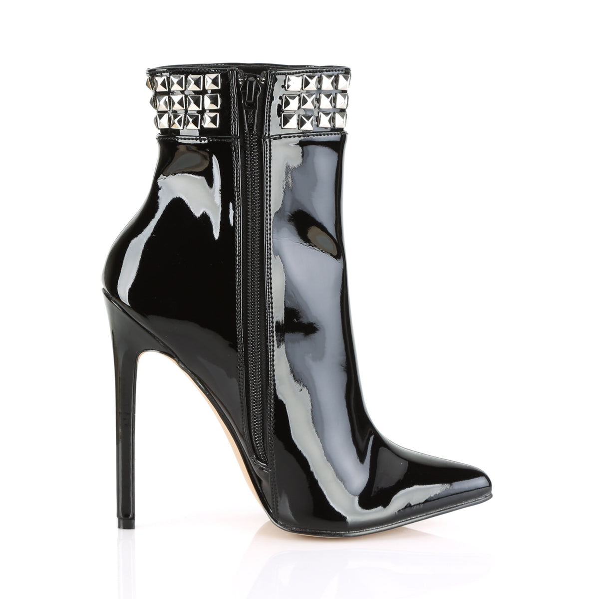Pleaser Stivaletti da donna SEXY-1006 BLK PAT.