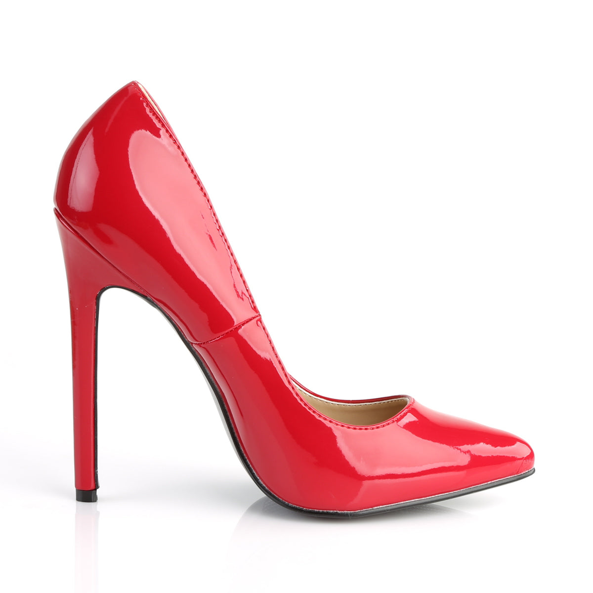 Pleaser Pompe da donna SEXY-20 Pat rossa