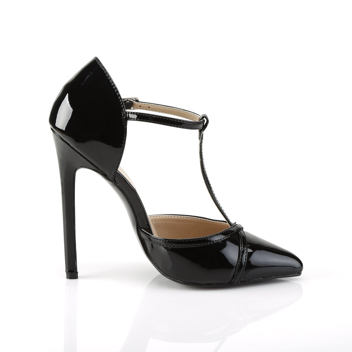 Pleaser Pompe da donna SEXY-27 BLK PAT