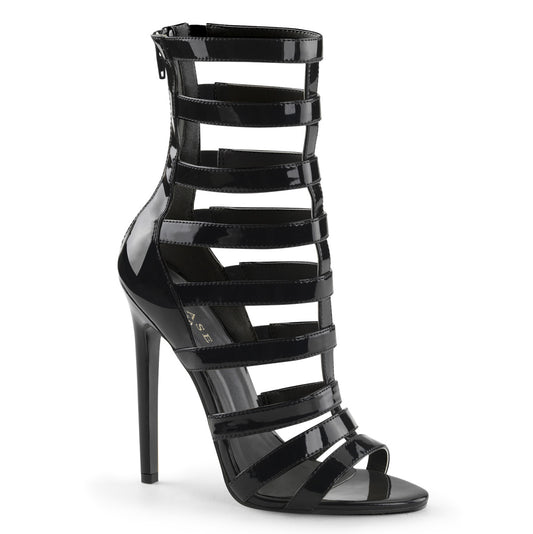 Pleaser Stivaletti da donna SEXY-52 BLK PAT