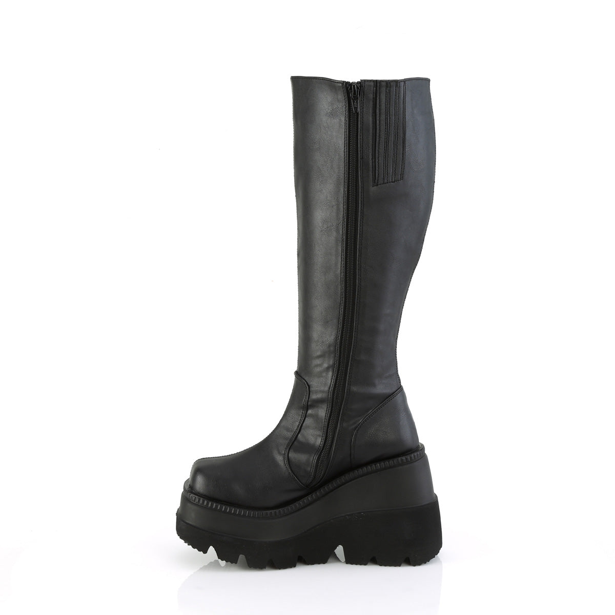 DemoniaCult Boots SHAKER-100WC Blk Vegan Leather