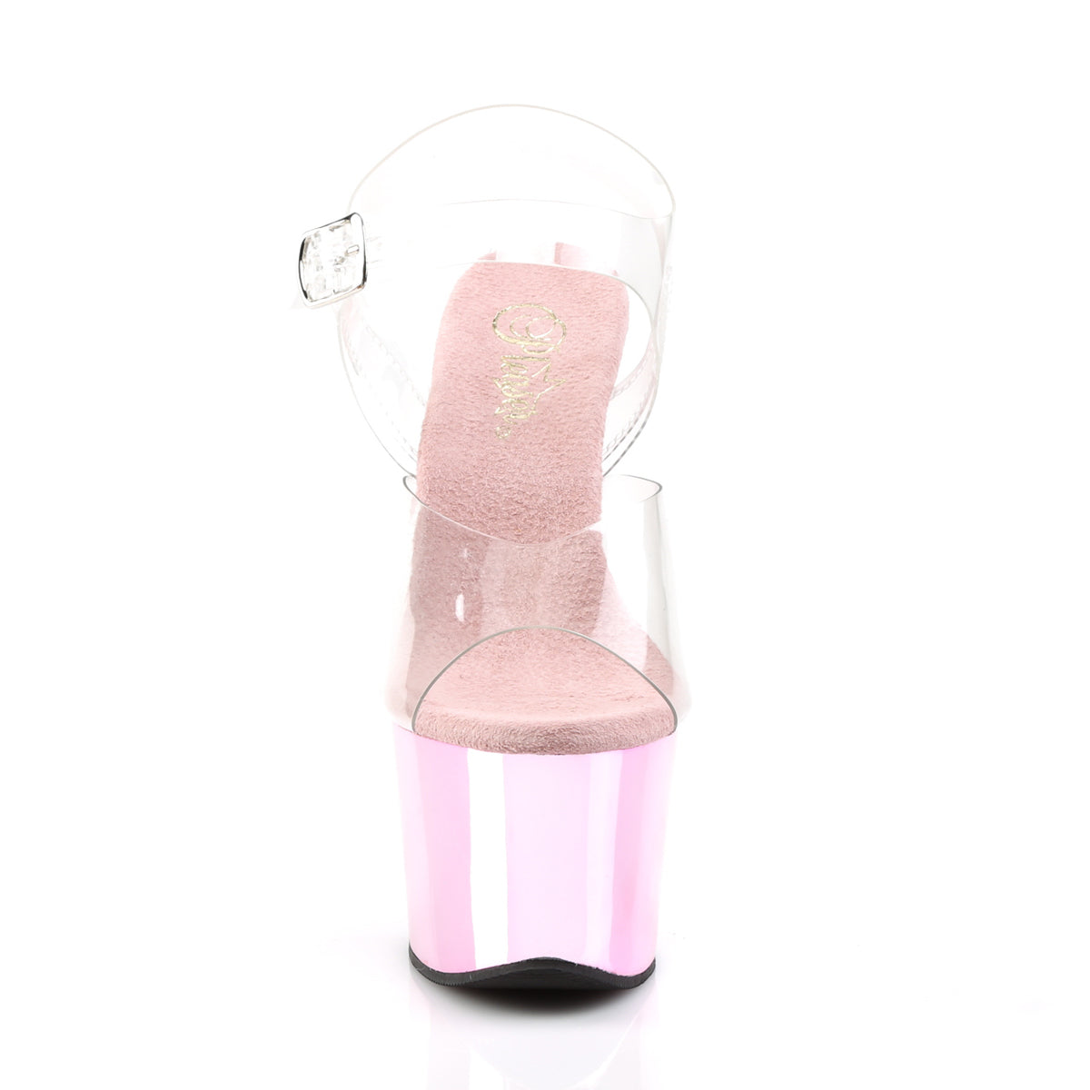 Pleaser Sandali da donna SKY-308 clr / b. Cromo rosa
