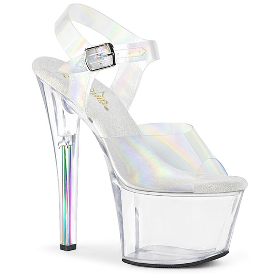 Pleaser Sandali da donna SKY-308N-RBH CLR Hologram TPU / CLR