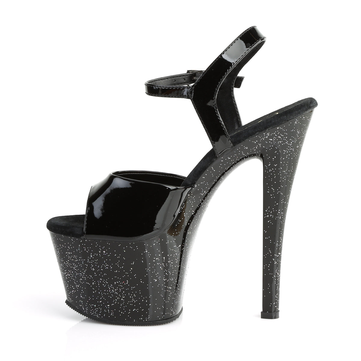 Pleaser Sandali da donna SKY-309 mg Blk / Blk