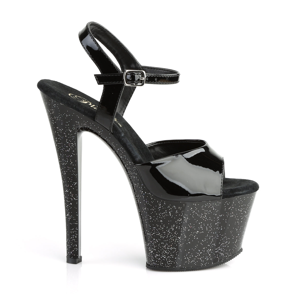 Pleaser Sandali da donna SKY-309 mg Blk / Blk