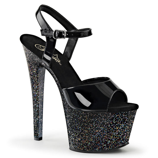 Pleaser Sandali da donna SKY-309 mg Blk / Blk