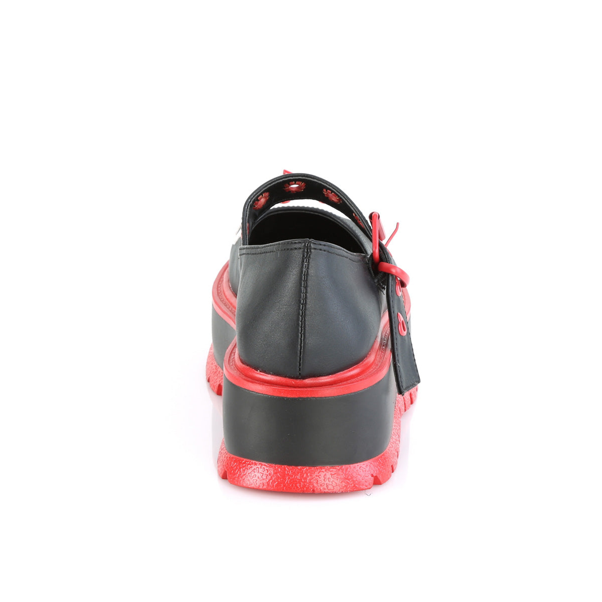 DemoniaCult Pumps SLACKER-27 Blk Vegan Leather