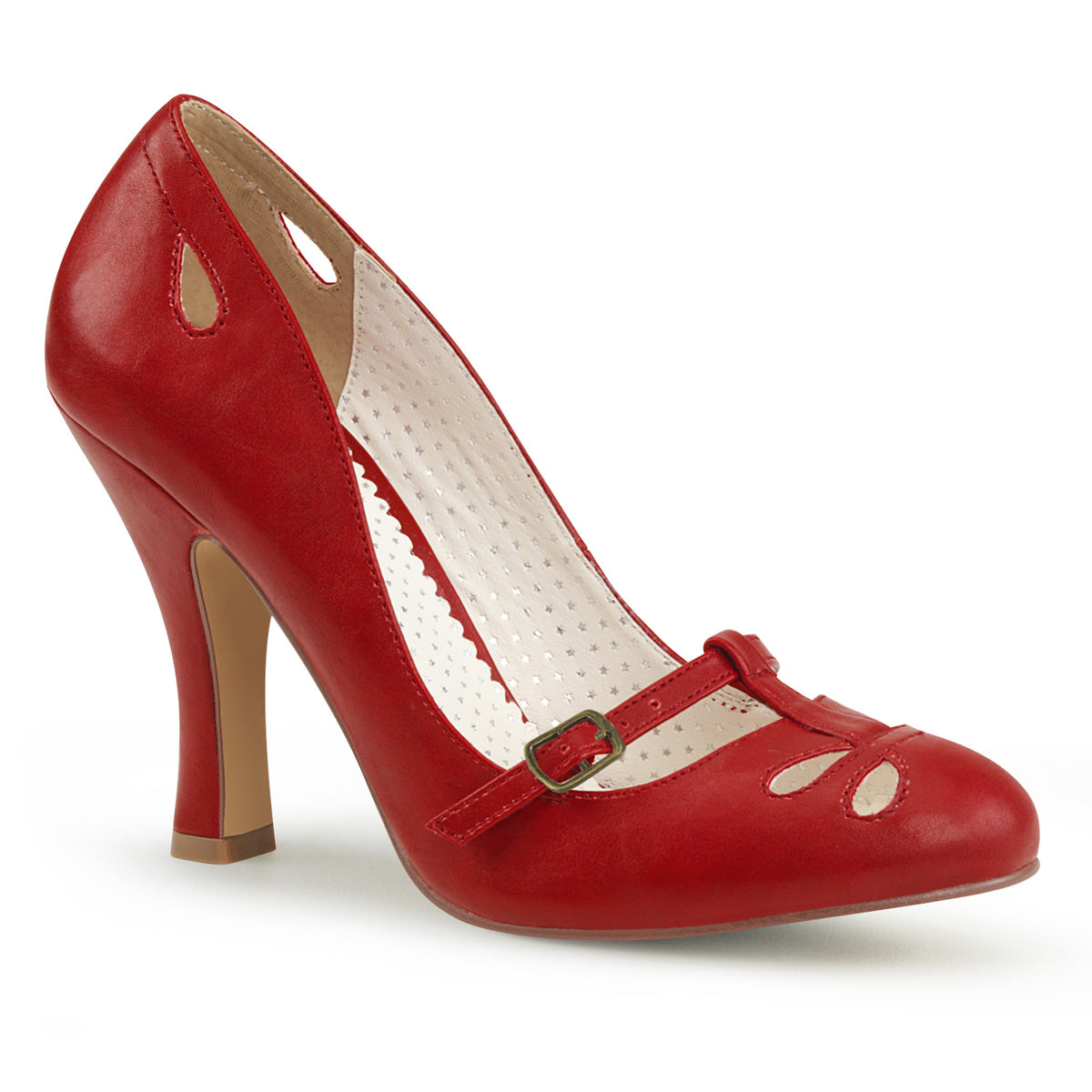 Pin Up Couture Pompe da donna SMITTEN-20 in ecopelle rossa