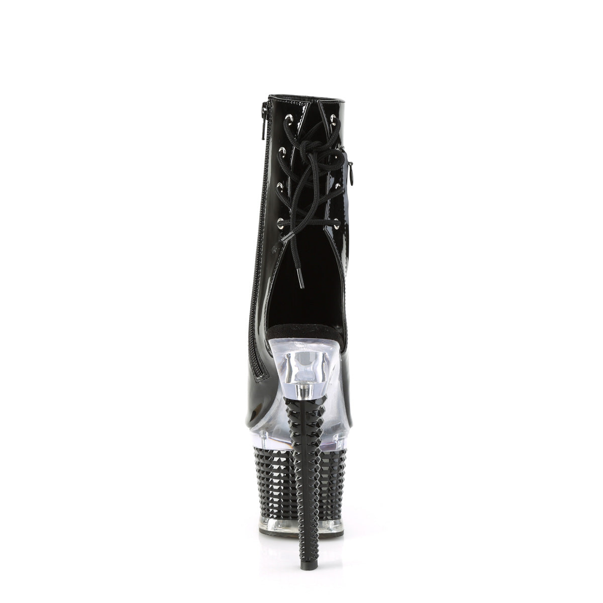 Pleaser Ankle Boots SPECTATOR-1018 Blk Pat/Clr-Blk