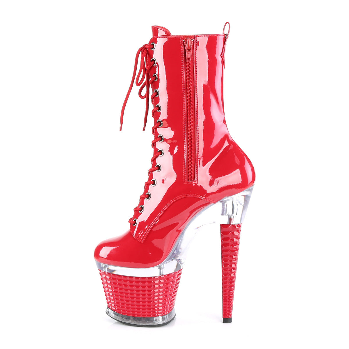 Pleaser Stivaletti SPECTATOR-1040 rosso / rosso-rosso