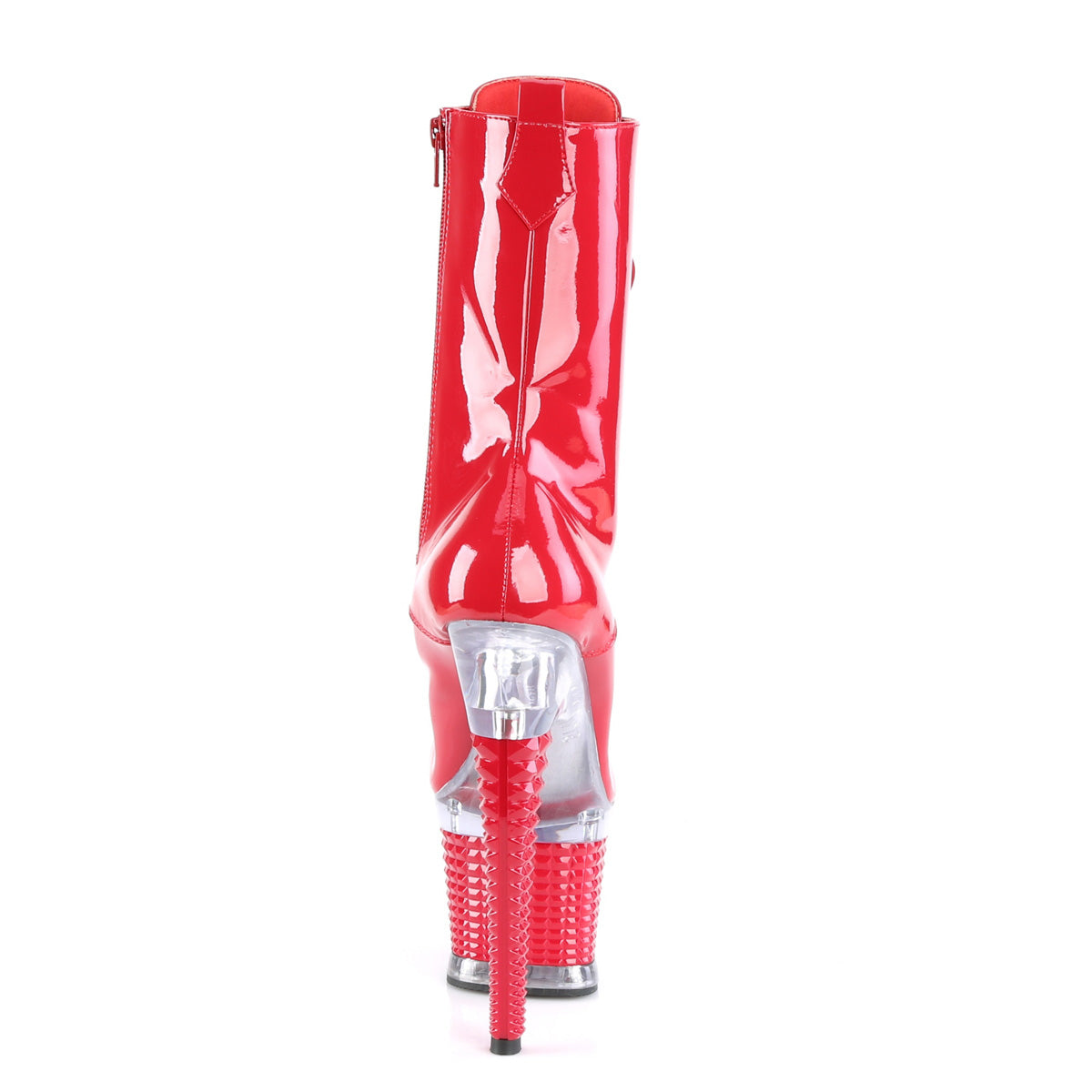 Pleaser Stivaletti SPECTATOR-1040 rosso / rosso-rosso