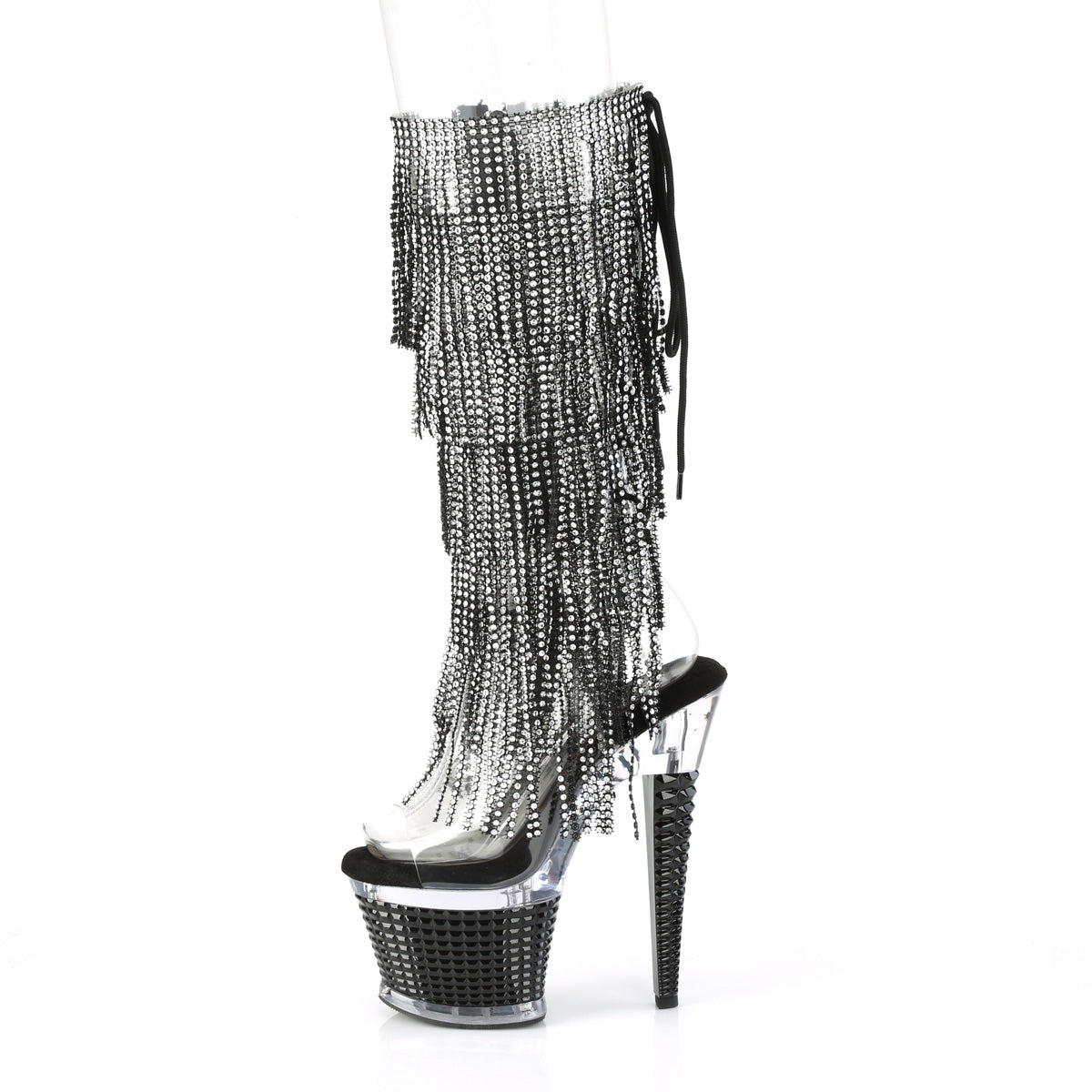 Pleaser Stivaletti SPECTATOR-2017RSF CLR-BLK / CLR-BLK