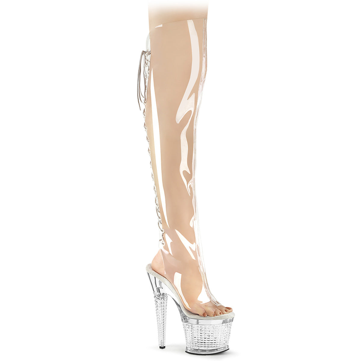 Pleaser Boots SPECTATOR-3019C Clr/Clr