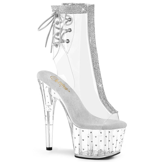 Pleaser Stivaletti da donna STARDUST-1018C-2RS CLR / CLR