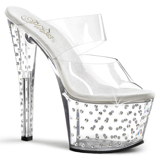 Pleaser Sandali da donna STARDUST-702 CLR / CLR