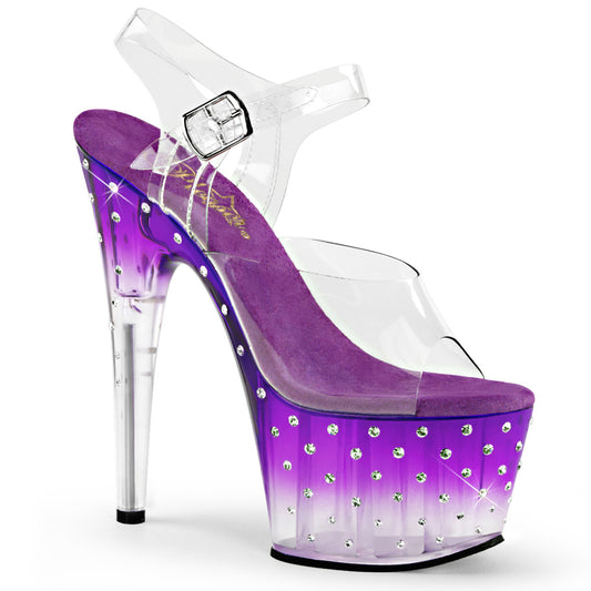 Pleaser Sandali da donna STARDUST-708T CLR / Purple-CLR