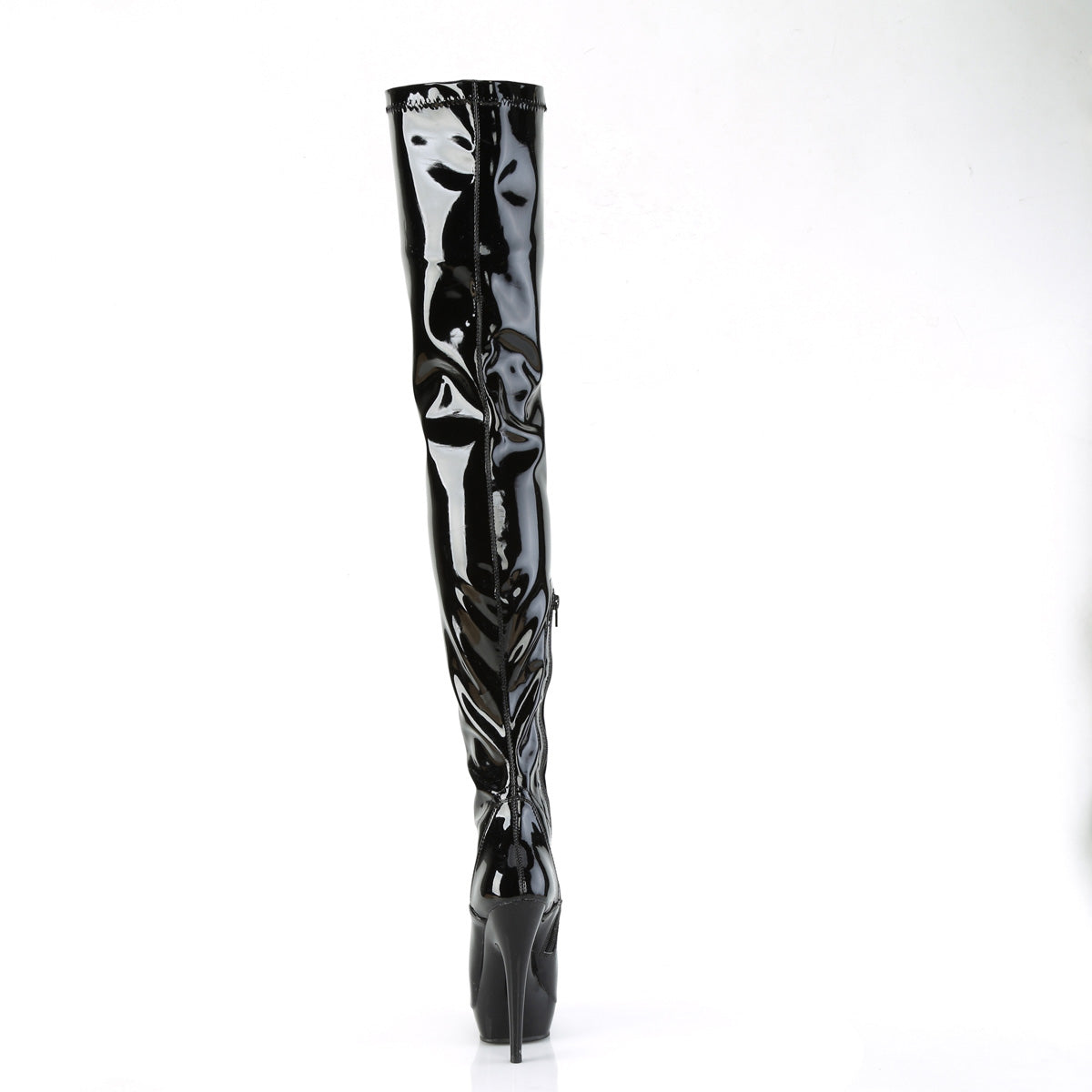 Fabulicious Stivali SULTRY-4000 BLK Stretch Pat / Blk