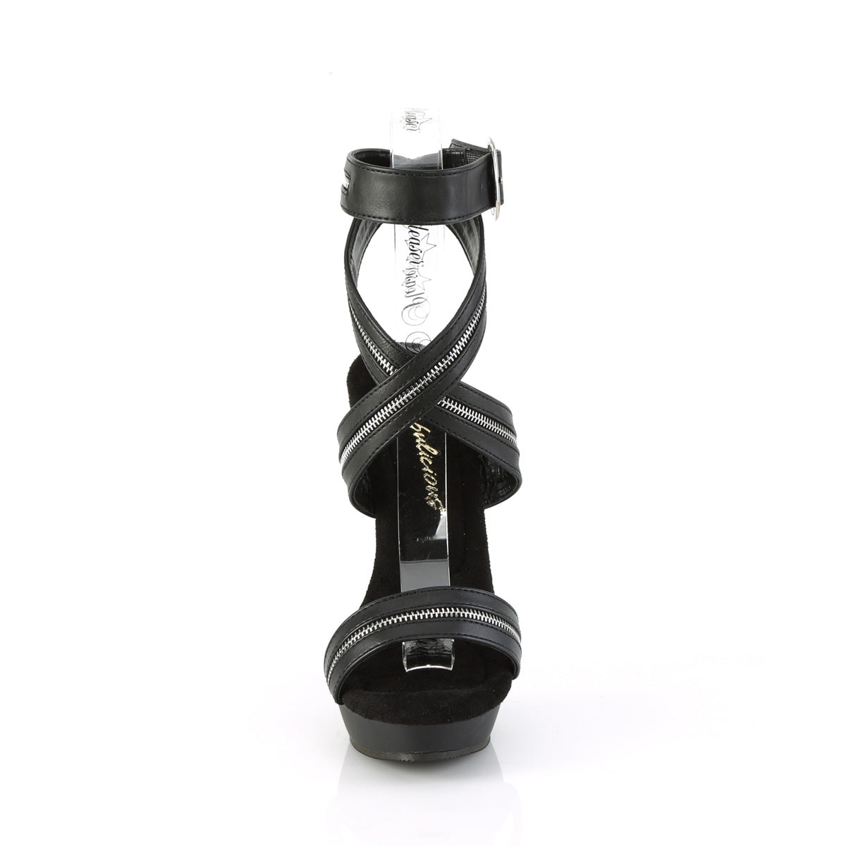 Fabulicious Pompe SULTRY-619 BLK in ecopelle / BLK opaco