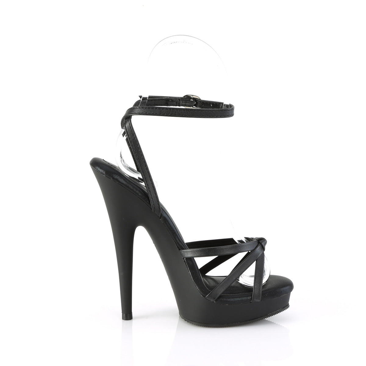 Fabulicious Pompe SULTRY-638 Blk in ecopelle / Blk Matte