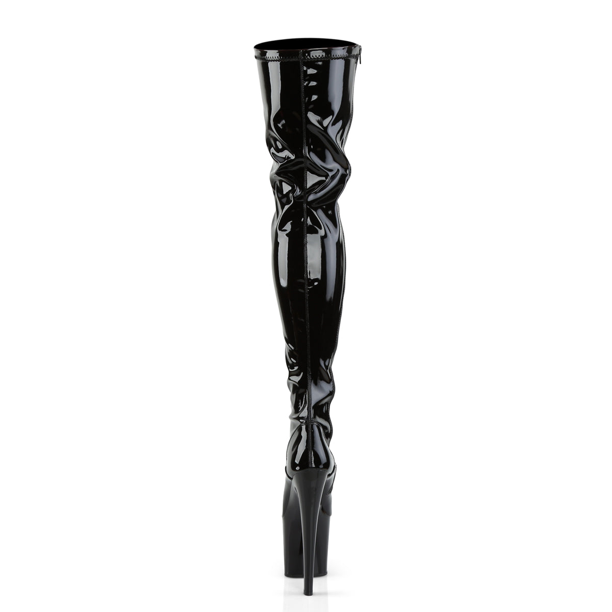 Pleaser Da donna TABOO-3000 blk str pat/blk