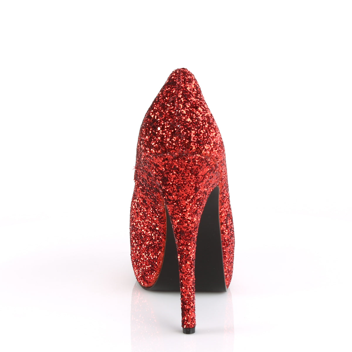 Pleaser Pink Label Pompe da donna TEEZE-06GW glitter rosso