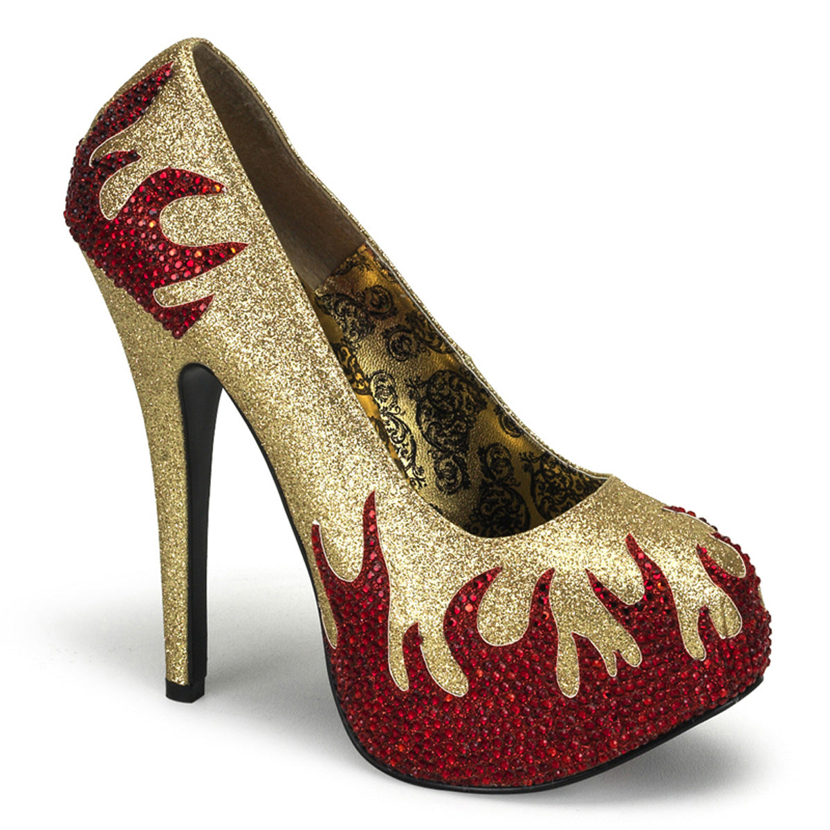 Bordello Pompe da donna TEEZE-27 GOLD MINI GLTR-RED RSTN