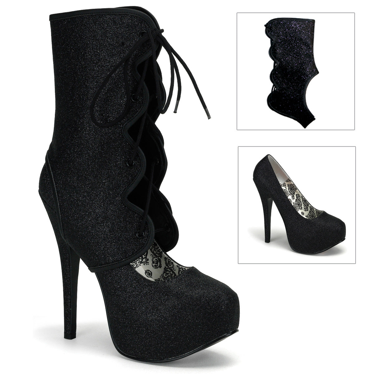 Bordello Pompe da donna TEEZE-31G BLK Mini GLTR