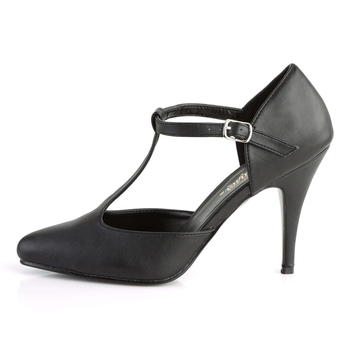 Pleaser Pompe da donna VANITY-415 BLK Pelle ecopelle
