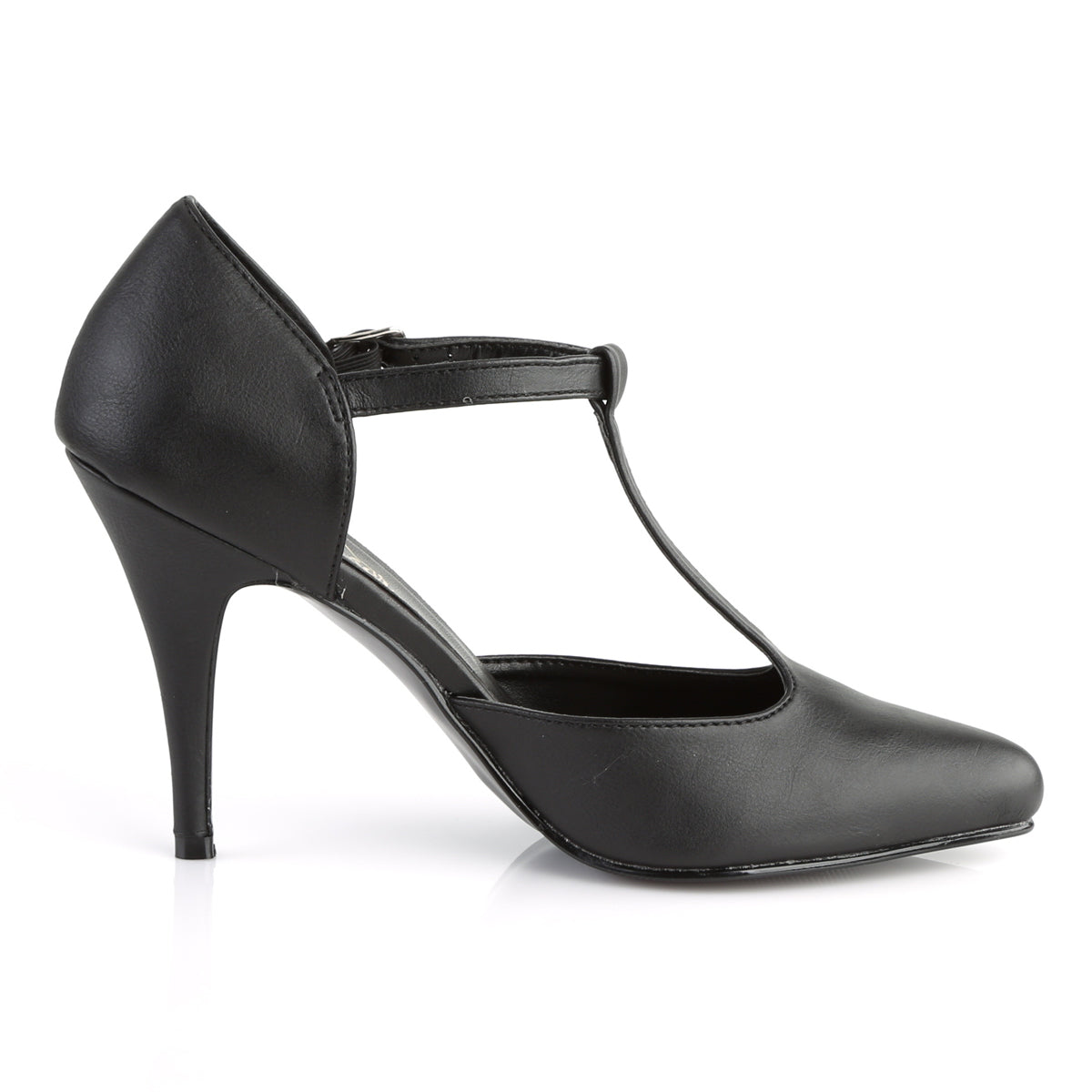 Pleaser Pompe da donna VANITY-415 BLK Pelle ecopelle