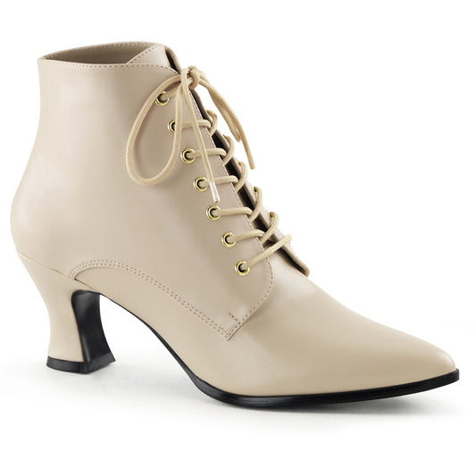 Funtasma Stivaletti da donna VICTORIAN-35 Crema PU.