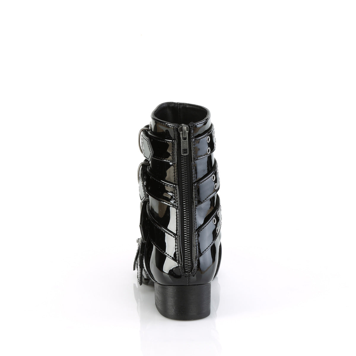 DemoniaCult Stivali da uomo WARLOCK-70 blk pat