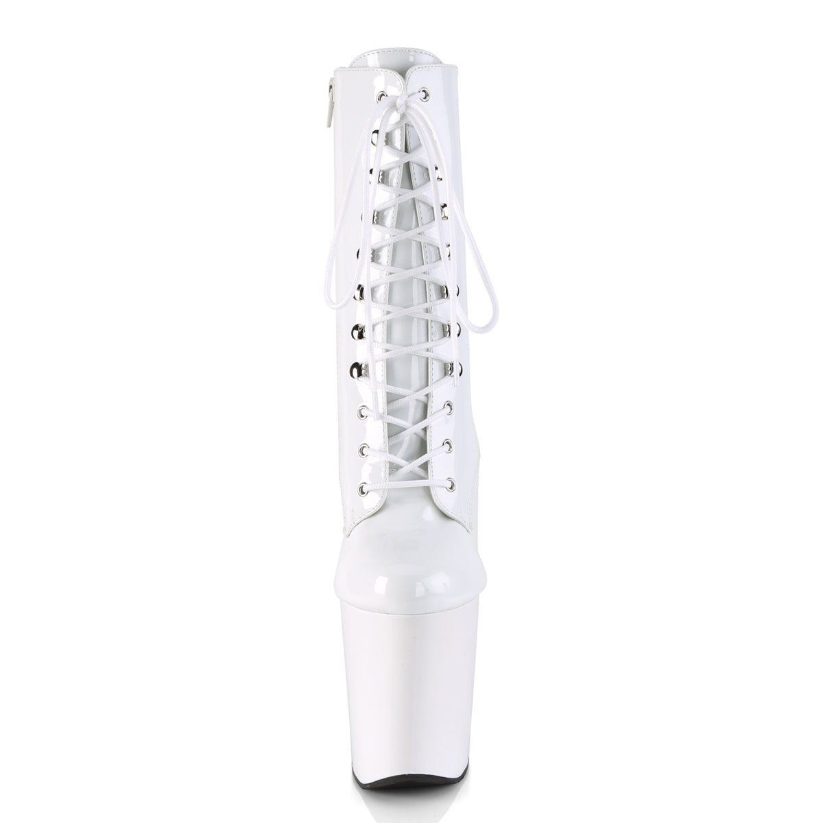 Pleaser Stivaletti da donna XTREME-1020 Wht Pat / Wht