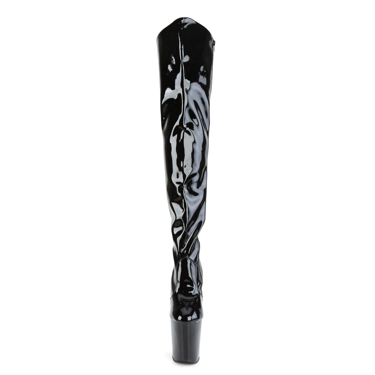 Pleaser Stivali da donna XTREME-3010 BLK PAT / BLK