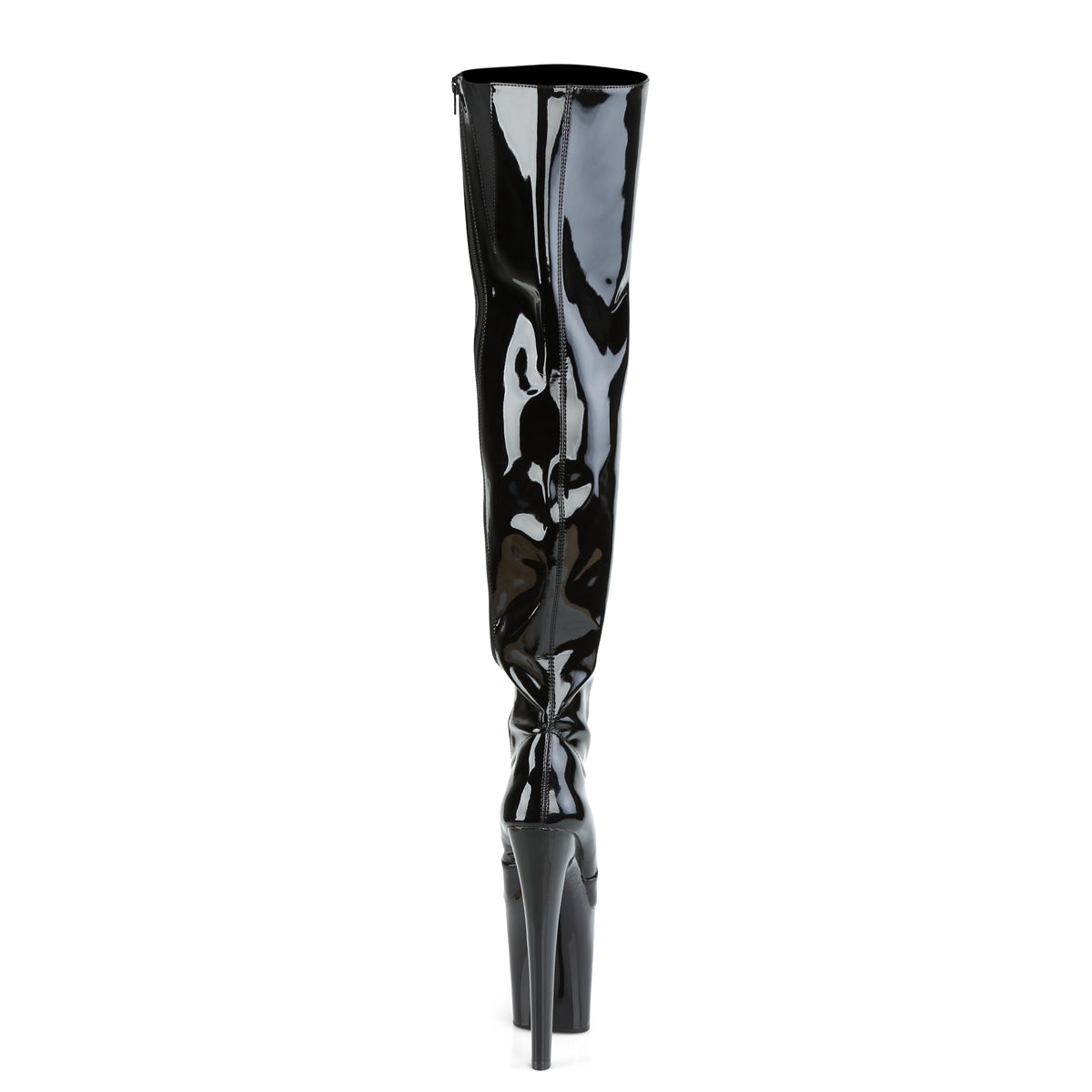 Pleaser Stivali da donna XTREME-3010 BLK PAT / BLK