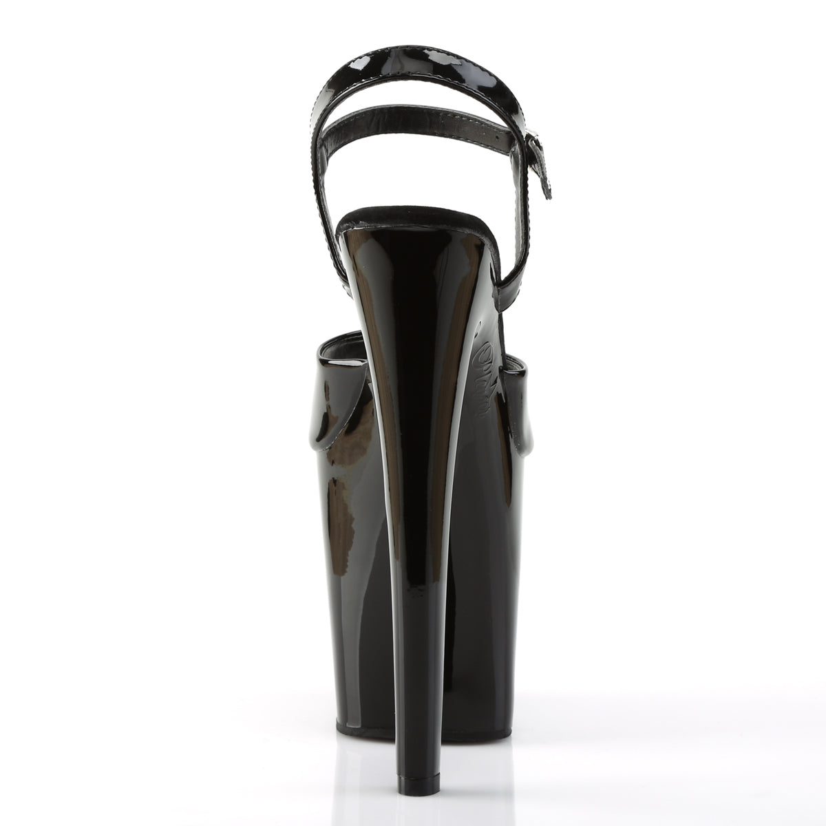 Pleaser Sandali da donna XTREME-809 BLK PAT / BLK