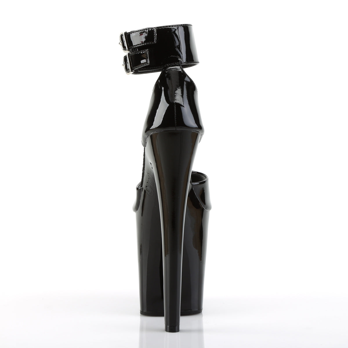 Pleaser Sandali da donna XTREME-875 BLK PAT / BLK