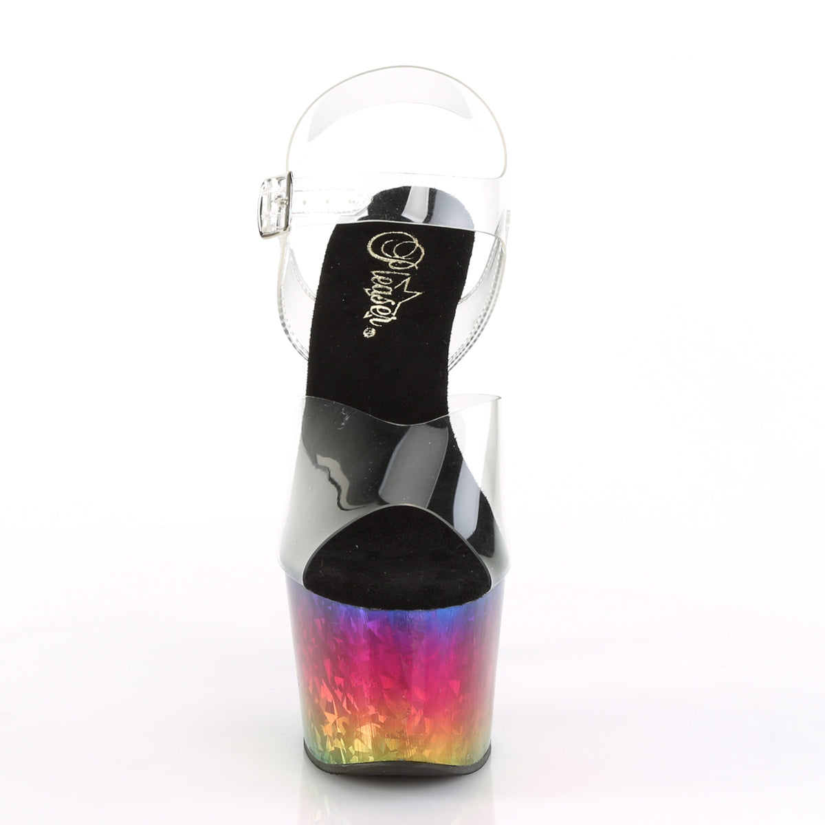 Pleaser ADORE-708MRB CLR / Metallico Rainbow