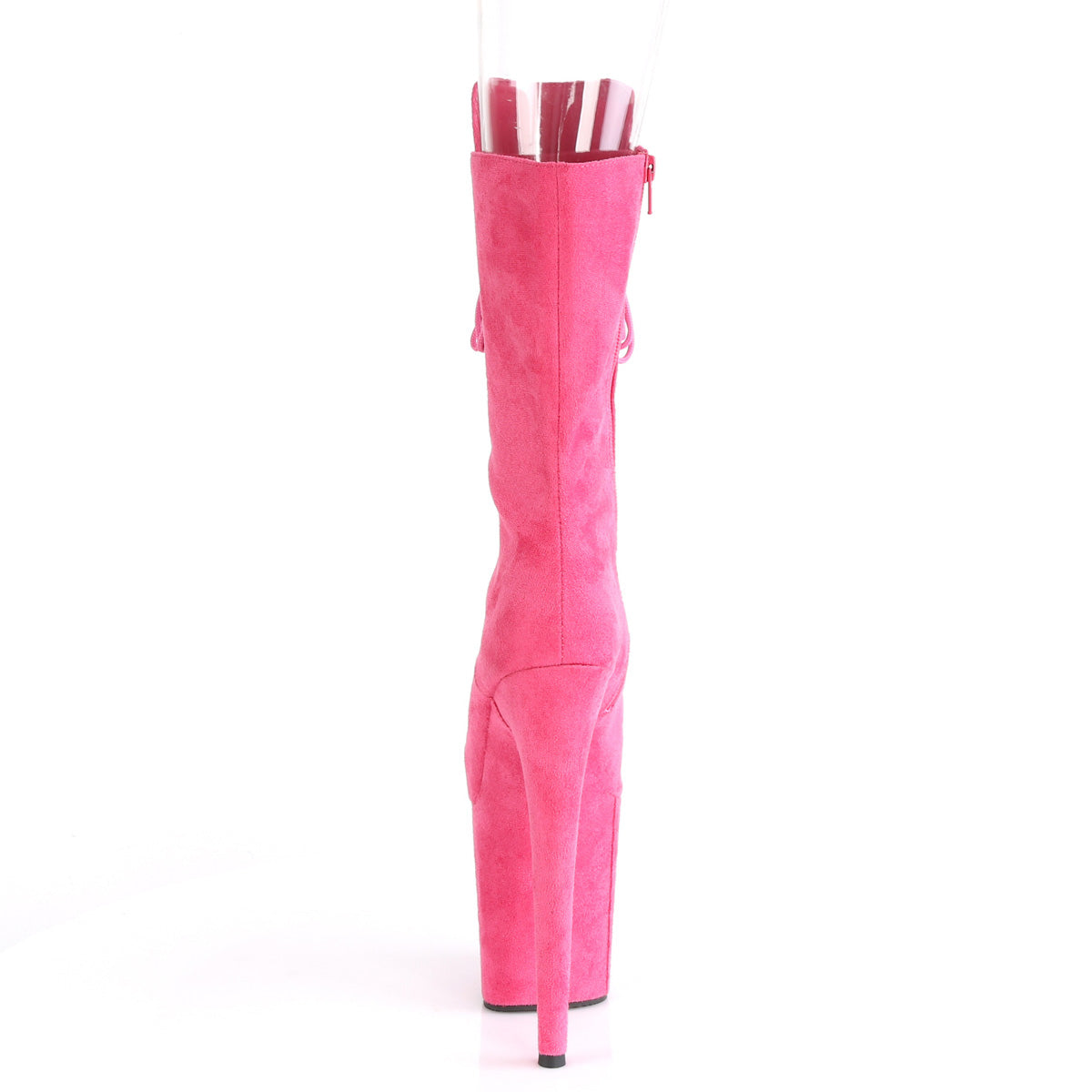 Pleaser Da donna FLAMINGO-1051FS H. Pink Faux Suede / h. Pink Fex Suede
