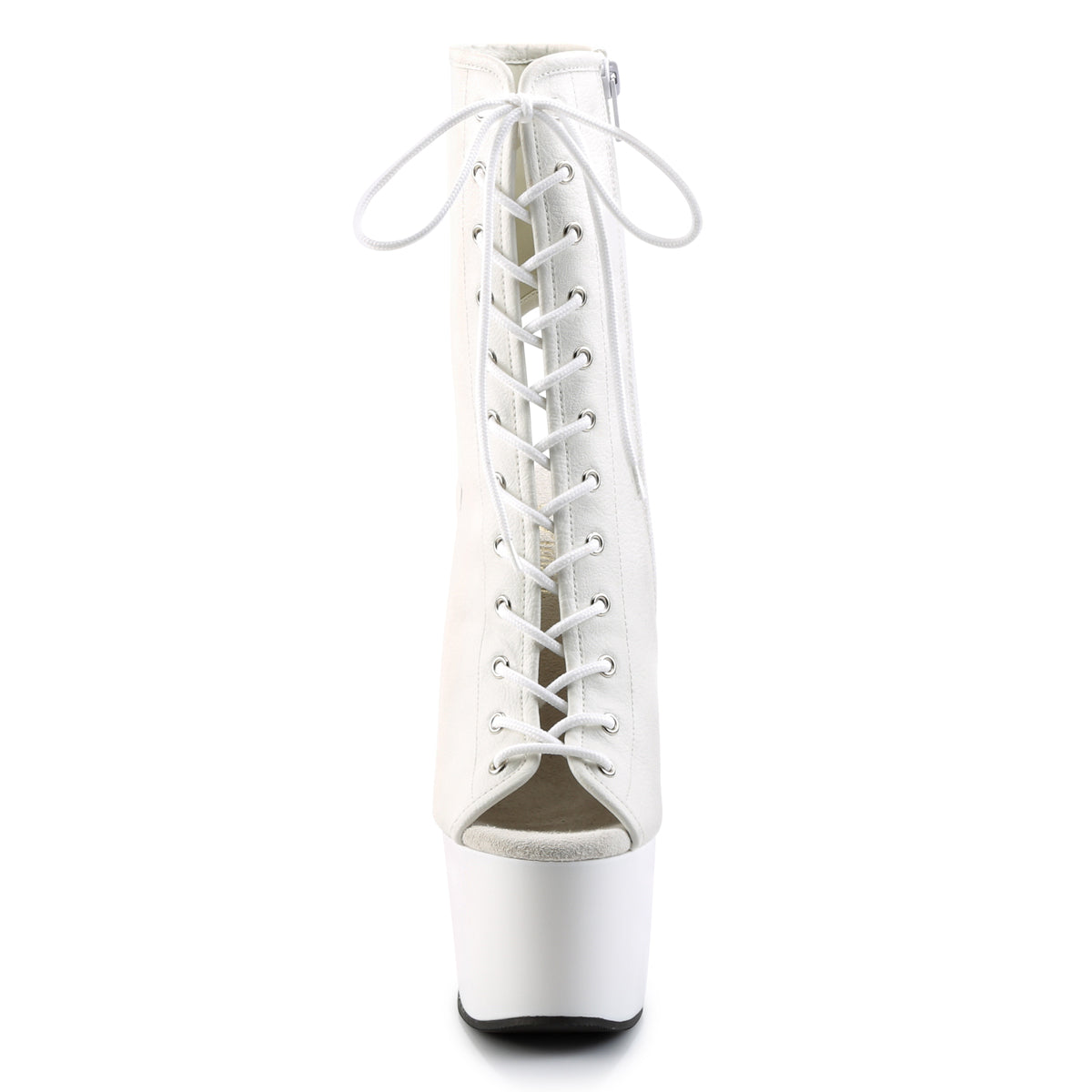 Pleaser Stivaletti da donna ADORE-1016 Wht in ecopelle / wht