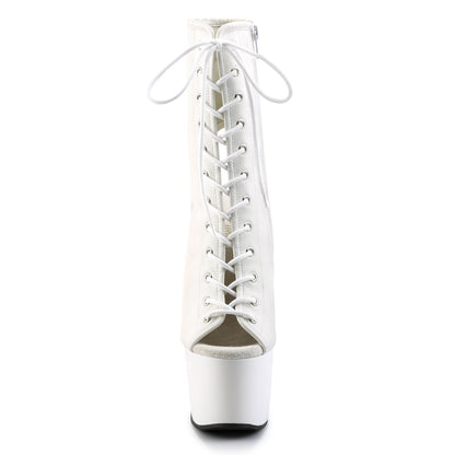 Pleaser Stivaletti da donna ADORE-1016 Wht in ecopelle / wht