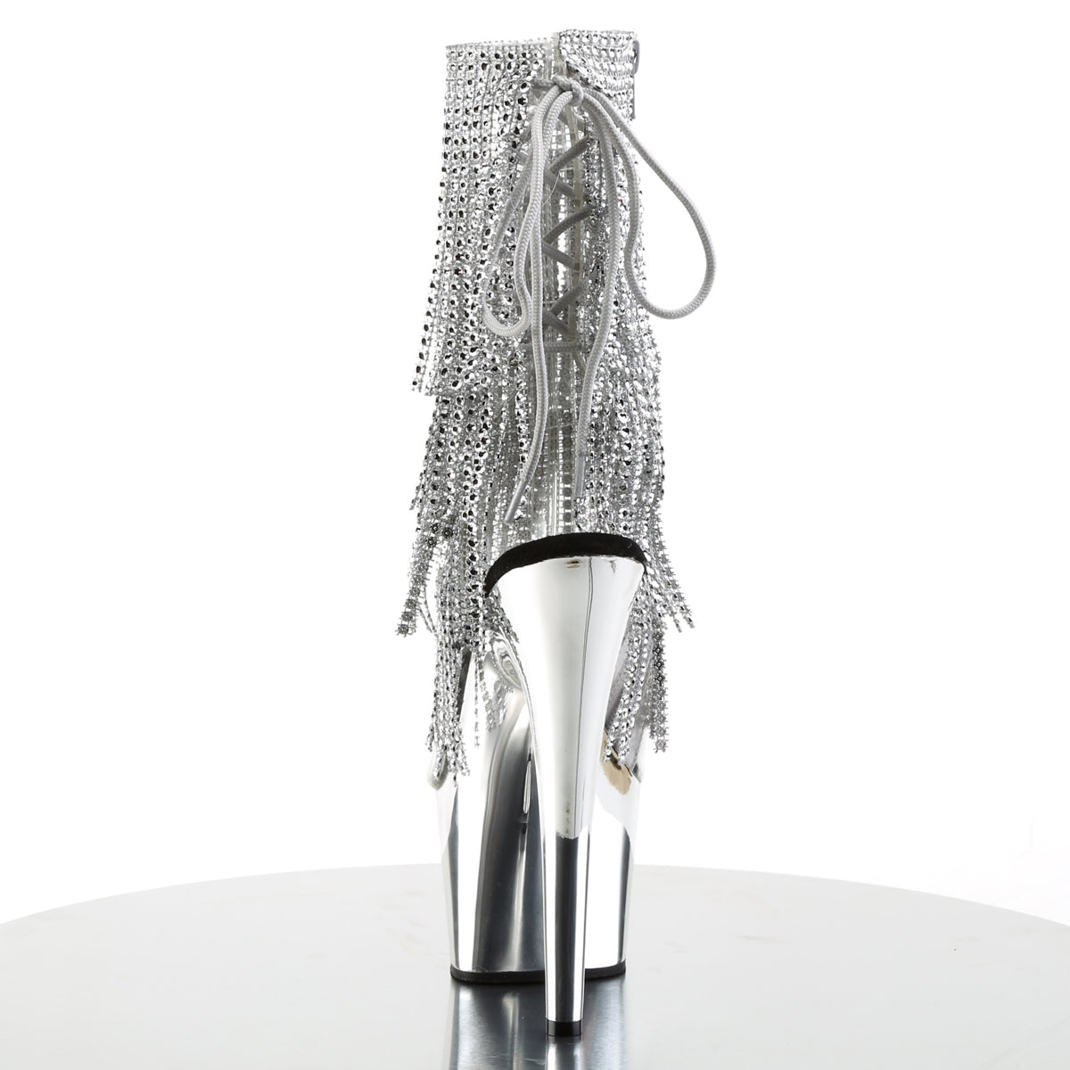 Pleaser Stivaletti da donna ADORE-1017RSF CLR-SLV / SLV Chrome