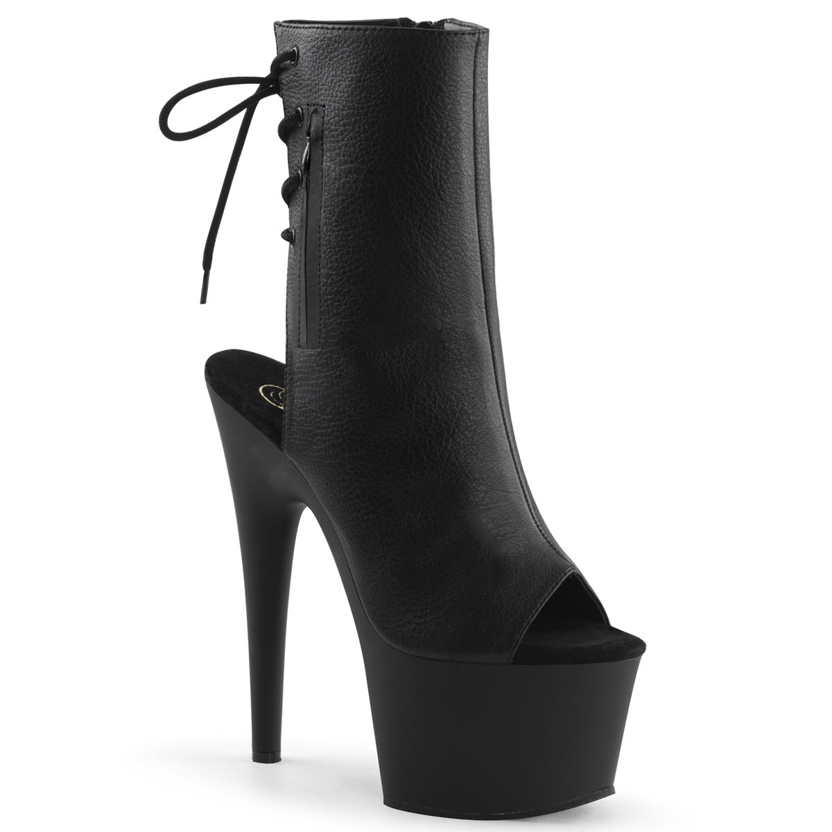Pleaser Stivaletti da donna ADORE-1018 BLK in ecopelle / BLK opaco