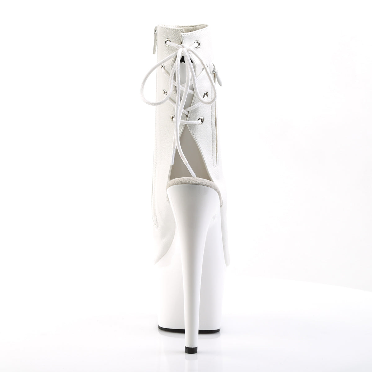 Pleaser Stivaletti da donna ADORE-1018 Wht in ecopelle / wht