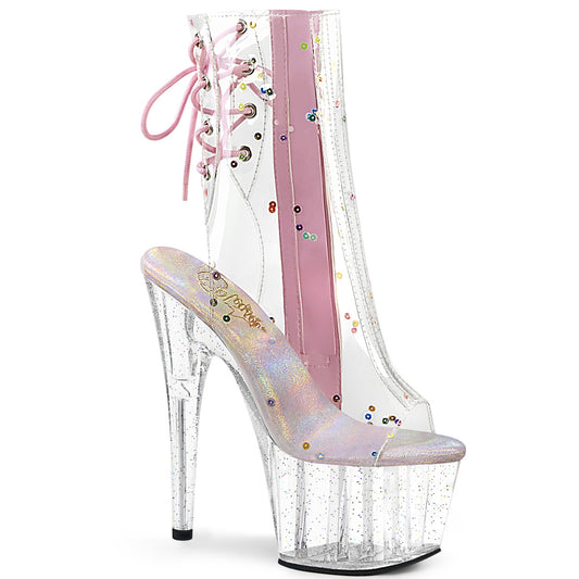 Pleaser  Stivaletti ADORE-1018C-2 CLR TPU-B. Pink / Clr.
