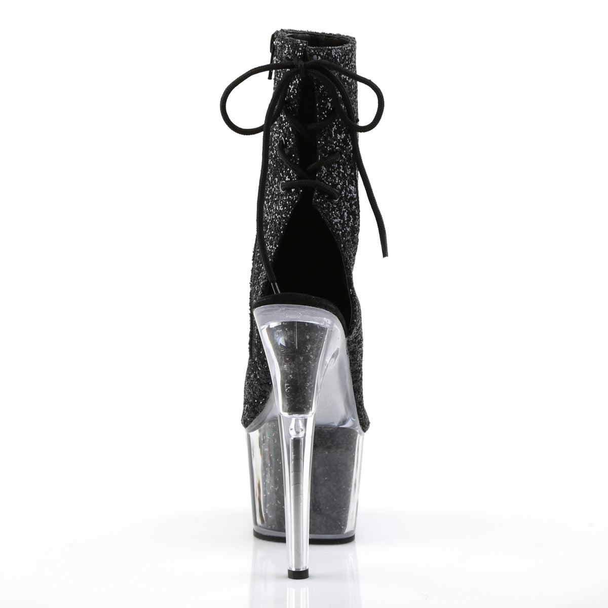 Pleaser Stivaletti da donna ADORE-1018g Blk Glitter / Blk Glitter