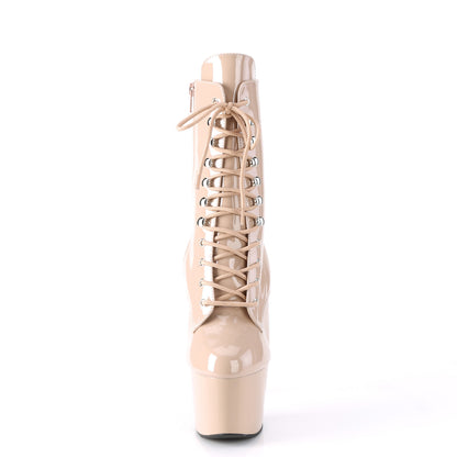 Pleaser Stivaletti da donna ADORE-1020 Nude Pat / Nude