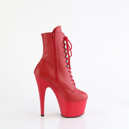 Pleaser   ADORE-1020 in pelle finta rossa/rossa opaca